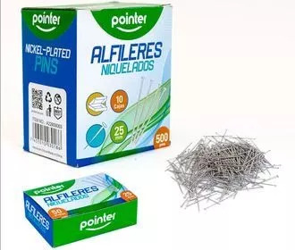 Alfileres Niquelados