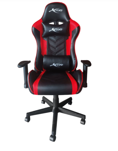 Silla Gaming Negra Con Rojo