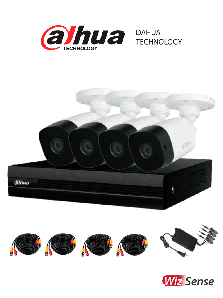Kit 8 Camara DAHUA (Mod.HAC-B1A21)