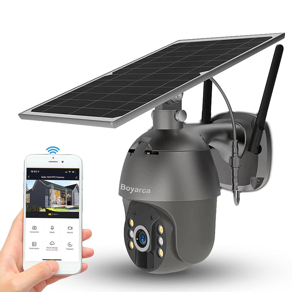 Camara Solar 1080P Robotica SPM-T WIFI /MICR
